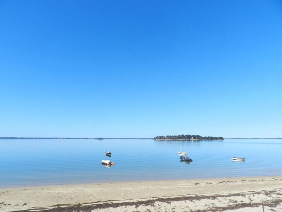 Meuble Sur L'Ile De Tascon A 300 M De La Plage Saint-Armel Dış mekan fotoğraf