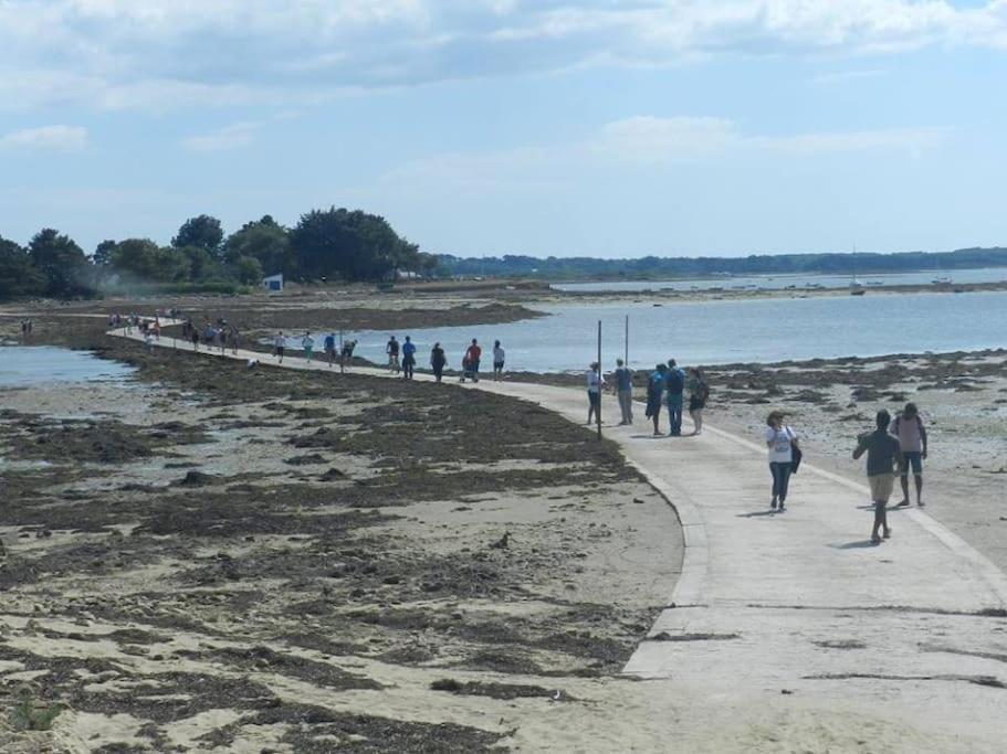 Meuble Sur L'Ile De Tascon A 300 M De La Plage Saint-Armel Dış mekan fotoğraf